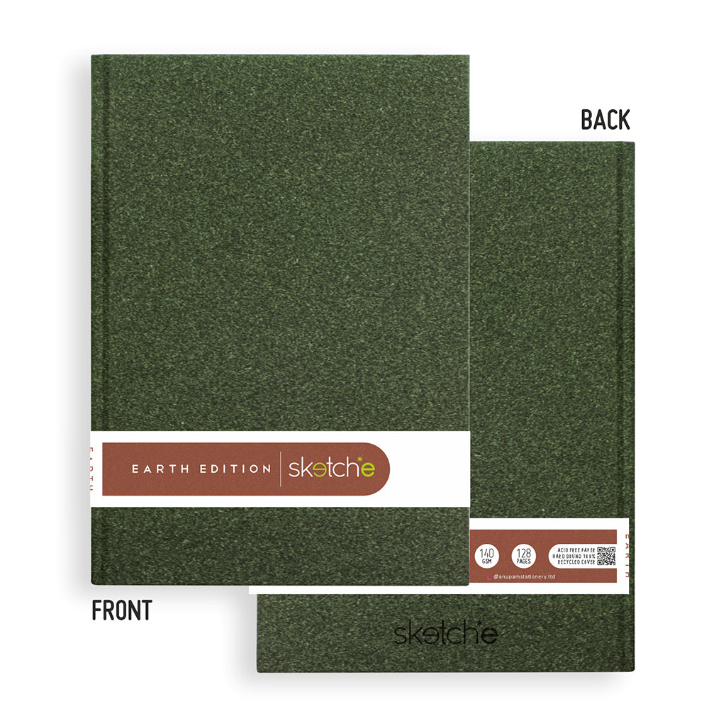 Anupam Sketch-E Earth Edition A6 -(Pack of 2)