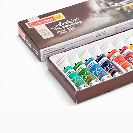 Camel Artist Oil Paint 20ml Each ( Set of 12)