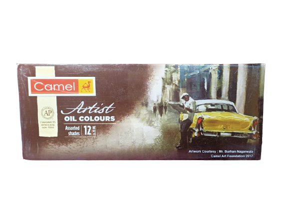 Camel Artist Oil Paint 20ml Each ( Set of 12)
