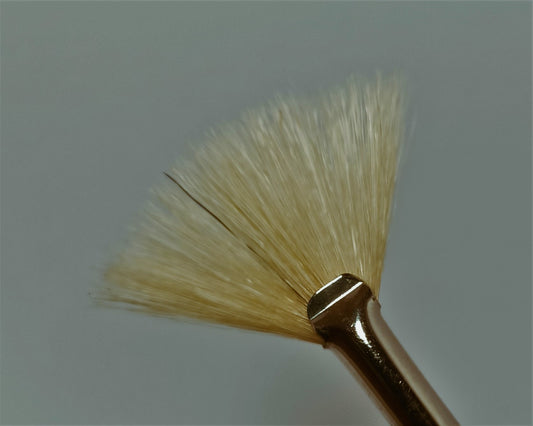 Camel Fan Brush Number 4 (set of 3)