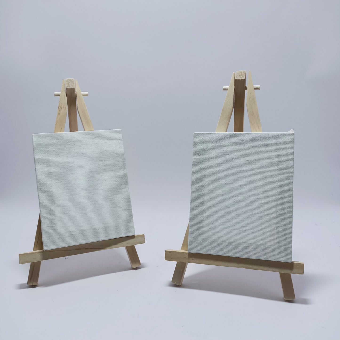 Easel with canvas Small ( Set Of 2)