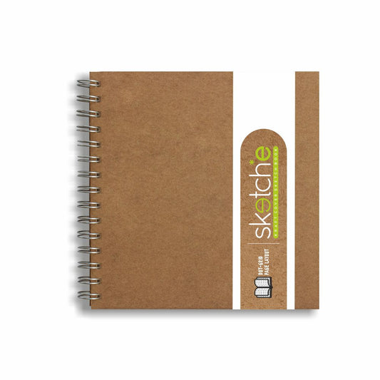 Anupam SKETCH-E – Wire-O Drawing Book Squre – 140GSM